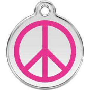 Peace Pet ID Tag.