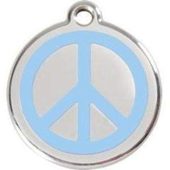 Peace Pet ID Tag.