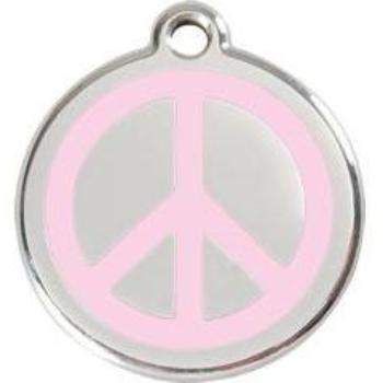 Peace Pet ID Tag.