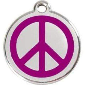 Peace Pet ID Tag.