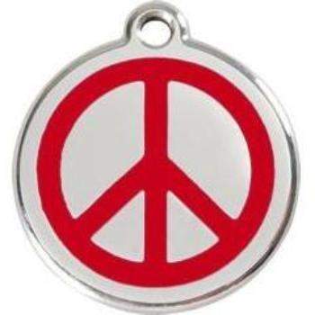 Peace Pet ID Tag.
