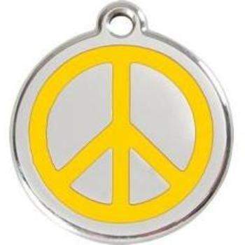 Peace Pet ID Tag.