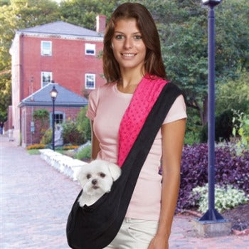 Reversible Sling Dog Carrier.