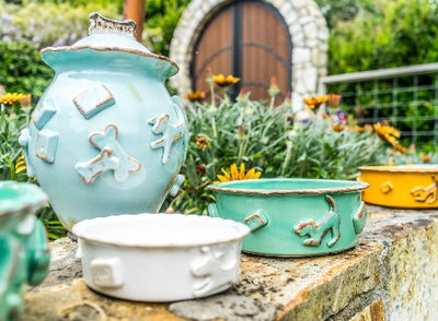 Carmel Ceramica Food & Water Bowls.