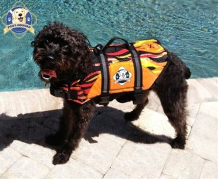 Racing Flames Life Jacket.