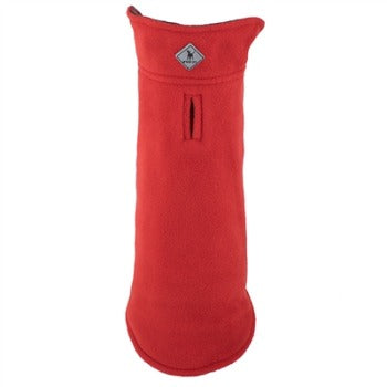 Fargo Fleece Reversible Jacket - Red Buffalo.