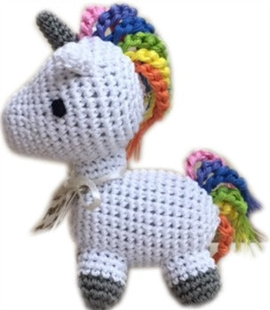 Knit Knacks Mystic the Magic Unicorn.