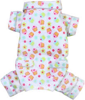 Cupcakes Fanatics Flannel Pajamas.
