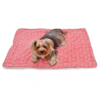 Blush of Love Fleece/Ultra-Plush Blanket.