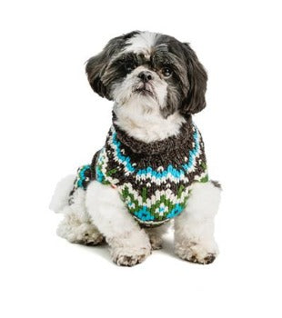 Charcoal Fairisle Sweater.