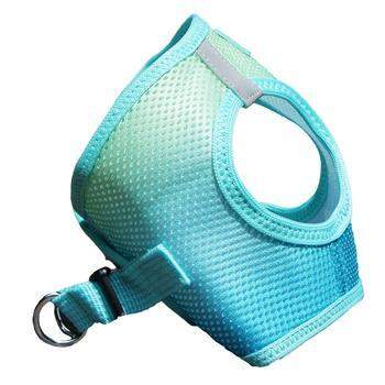 American River Ombre Choke-Free Dog Harness - Aruba Blue.