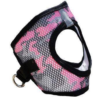 American River Camo Choke-Free Dog Harness - Pink.