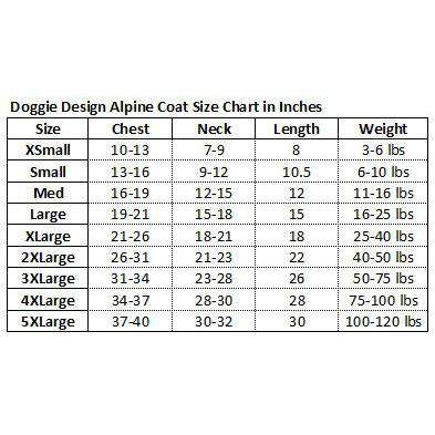 Alpine Extreme Weather Puffer Dog Coat - Black.