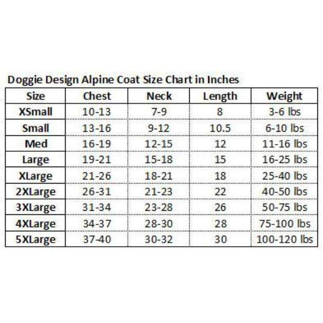 Alpine Extreme Weather Puffer Dog Coat - Arcadia.