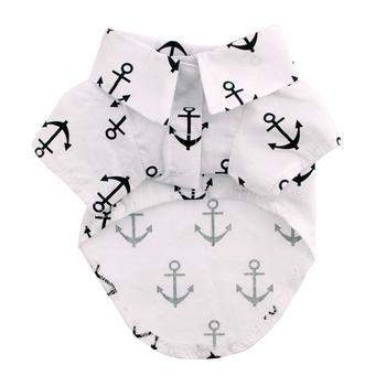 Hawaiian Camp Dog Shirt - Anchors Aweigh.