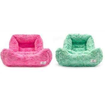 Hello Doggie Fuchsia Bella Dog Bed.