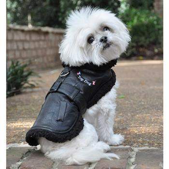 Top Dog Flight Harness Coat - Black.