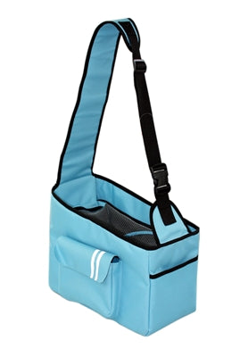 Pet Life Blue Over the Shoulder Pet Carrier-Paws & Purrs Barkery & Boutique