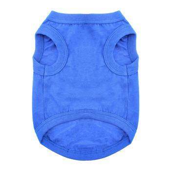 Cotton Dog Tank - Nautical Blue.