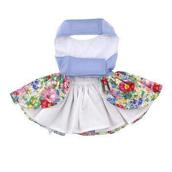 Blue and White Pastel Pearls Dress.