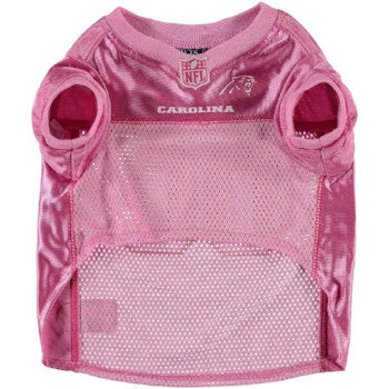 Carolina Panthers Dog Jersey - Pink.