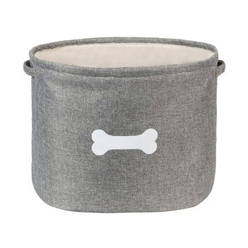 Park Life Designs Capri Grey Toy Basket