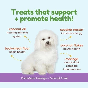 CocoTherapy Coco-Gems Training Treats Peppermint + Parsley