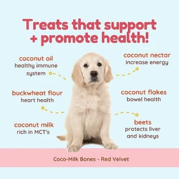 CocoTherapy Coco-Milk Bones Red Velvet Biscuit