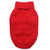 100% Pure Combed Cotton Fiery Red Cable Knit Dog Sweater