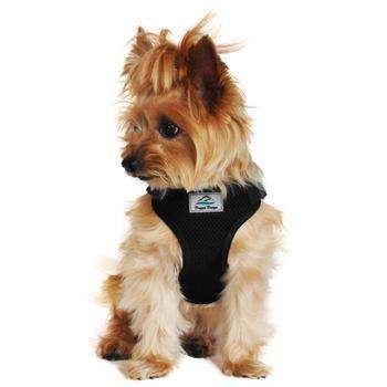 Wrap & Snap Choke Free Dog Harness - Black.