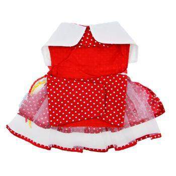 Red Polka Dot Balloon Dress.