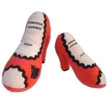 Christian Loubarkin Shoe Toy.