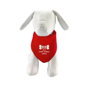 Dog & Me Love Is A Four Legged Word Bandana