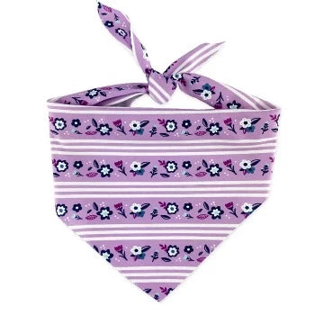 Dog & Me Reversible Metro Floral Dog Bandana
