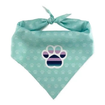 Dog & Me Reversible Metro Stripes Dog Bandana