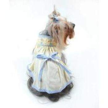Duckie Hand-Smocked Bishop Dress.