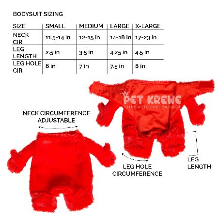 Elmo Costume.
