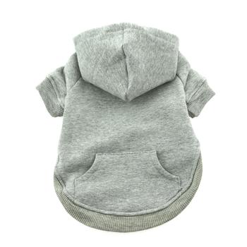 Flex-Fit Dog Hoodie - Gray.
