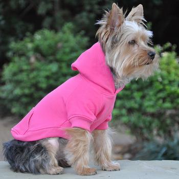 Flex-Fit Dog Hoodie - Pink.