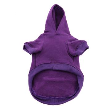 Flex-Fit Dog Hoodie - Purple.