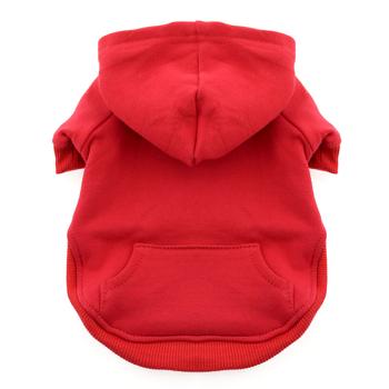 Flex-Fit Dog Hoodie - Red.