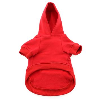 Flex-Fit Dog Hoodie - Red.