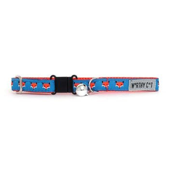Foxy Cat Collar with Bell.