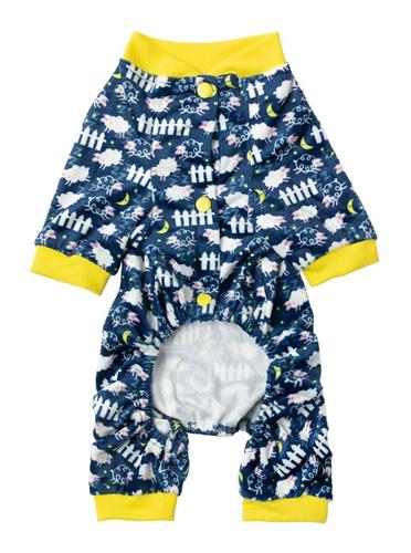 Navy Counting Sheep Pajamas