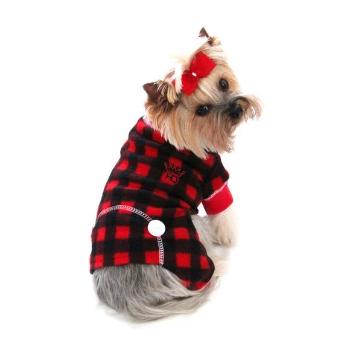 Lumberjack Dog Pajamas.