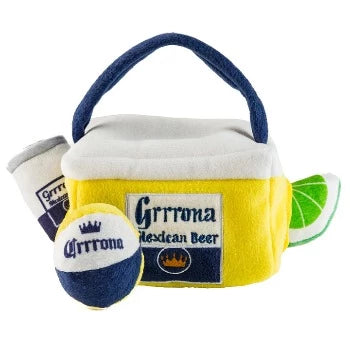 Haute Diggity Dog Grrrona Beach Cooler Interactive Dog Toy-Paws & Purrs Barkery & Boutique