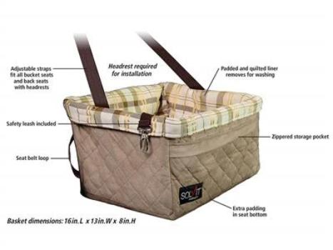 Large Deluxe Dog Booster Seat.