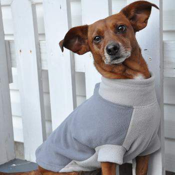 Highline Fleece Coat - Two Tone Gray.