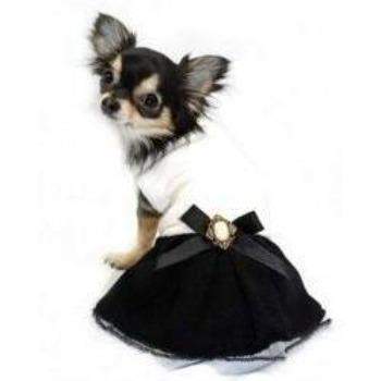 Hip_Doggie_Black_and_White_Classic_Coco_Dog_Dress_