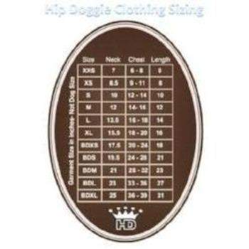 Hip_Doggie_Black_and_White_Classic_Coco_Dog_Dress_Size_Chart